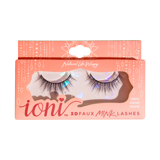 Ioni 3D Natural Lite Wispy Faux Mink Eyelashes