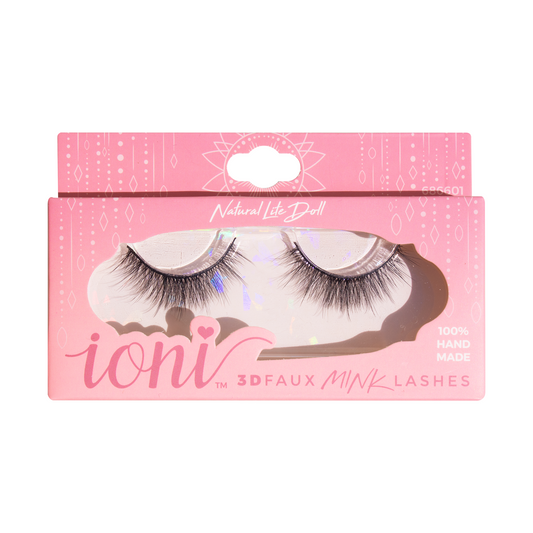 Ioni 3D Natural Lite Doll Faux Mink Eyelashes