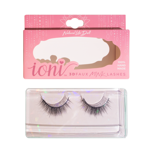 Ioni 3D Natural Lite Doll Faux Mink Eyelashes